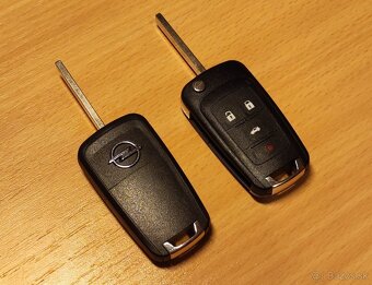 Autokluče Opel ASTRA ZAFIRA INSIGNIA CORSA MERIVA MOKKA - 2