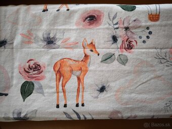 Mantinel do postieľky BySues srnky - 2