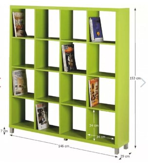 Predám regál - knižnicu - nová cena - 2