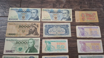 Staré bankovky 16ks - 2