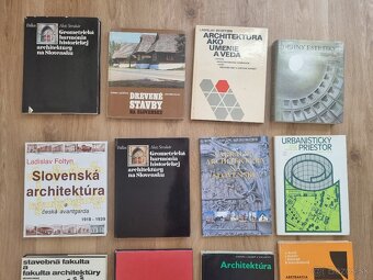 Knihy o architektúre, estetike e iné - 2