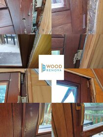 Renovácia drevených euro okien, dverí a drevených povrchov - 2