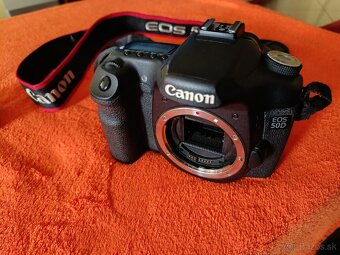 Canon EOS 50d + 2x objektív + príslušenstvo - 2