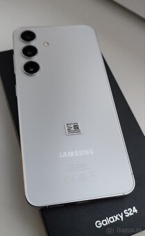 Samsung galaxy S24 Marble Gray ...NOVÝ... - 2