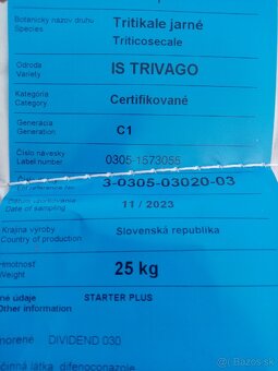 Tritikale - 2