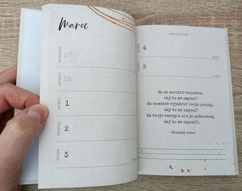 diár "Som idealista" - 2