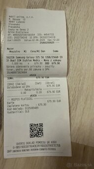 Vymenim novy iba odskusany Samsung S25 Icyblue 256gb - 2
