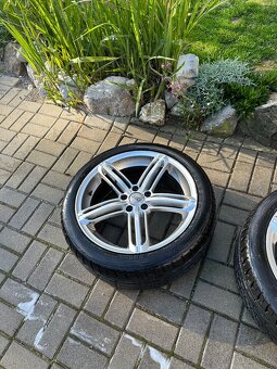 Elektróny + letné pneumatiky 5x112 r19 - 2