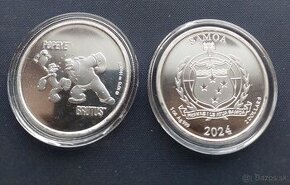 Samoa Pepek Namornik 1oz 2024 investicne striebro - 2