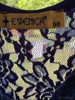 Na predaj elegantné spoločenské šaty – ružové a tmavomodré - 2