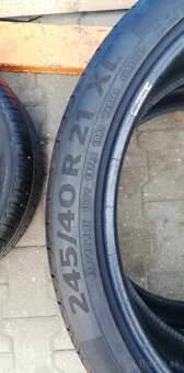 Pneumatiky letné 2ks - CONTINENTAL 245/40/R21 - 2