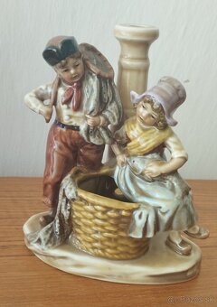 Keramická figurálna lampa - 2
