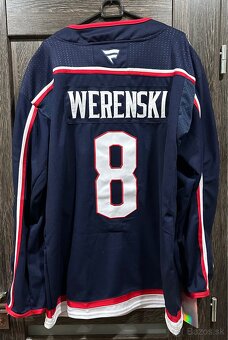 NHL DRES COLOMBUS BLUE JACKETS ,, WARENSKI “ - 2