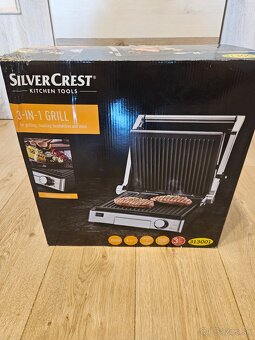 SilverCrest kontaktný gril 3v1 - 2