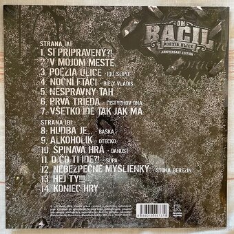 Bacil Poézia Ulice limit 50 ks nové - 2