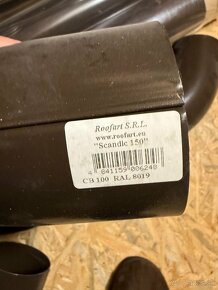 Roofart zvody Scandic 150 RAL 8019 - 2