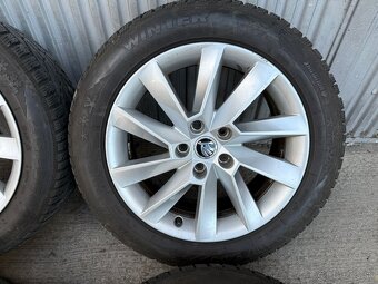 17" Elektrony 5x112 SKODA zimne pneu 215/55 R17 - 2