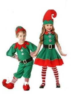 Vianočné oblečenie škriatok/ELF - 2