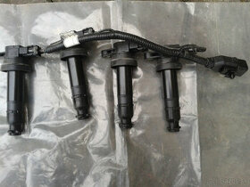 Orig. Hyundai / KIA Zapaľovacie cievky+kalebáž - 1.4 / 1.6 - 2