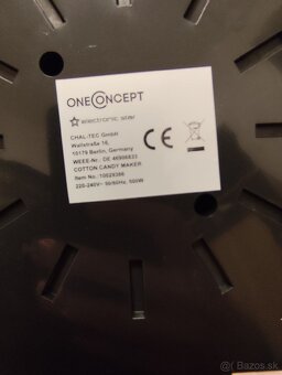 Výrobník cukrovej vaty - 2