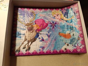 Puzzle Frozen 4v1 - 2