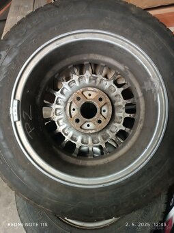 Hliníkové disky + pneumatiky - 2