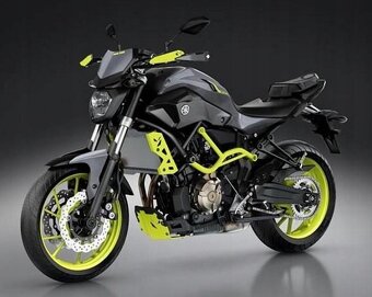 MT-07 crash protector padaky padaci ram - 2