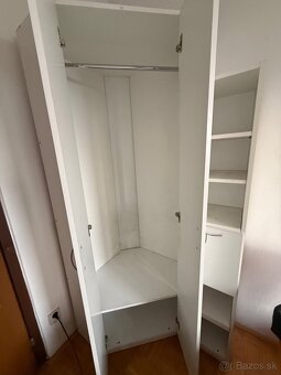 Súprava bielych skríň - 2