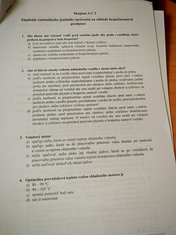 Testy KKV pre profi vodičov - 2