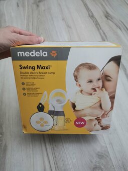 Odsávačka mlieka medela maxi swing double - 2