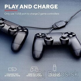 Kábel PS4 Duo Charge & Play - 2