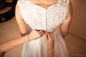Ľahké svadobné šaty - 2