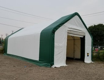 Plachtová hala 6,1 x 12,2m / plachty 900g - 2
