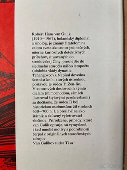 Robert van Gulik - Lakový paraván + Červený pavilón - 2