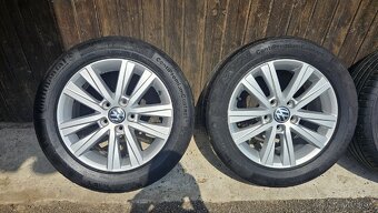 Predám VW Alu kolesa 16" s pneu - 2