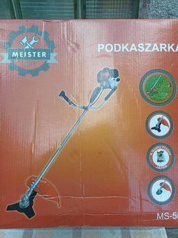 Benzínový krovinorez / strunová kosačka Meister MS-5550 - 2