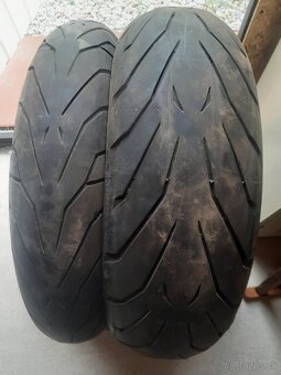 Pneumatiky na motorku 120/70-17 a 180/55-17 - 2