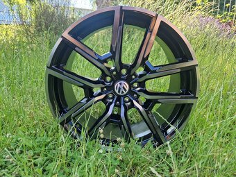 Sada ALU 5x112 R19 design RS ⚫MACHINED TINTED BLACK⚫ - 2