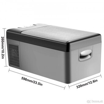 kompresorova autochladnicka Vevor 15l - 2