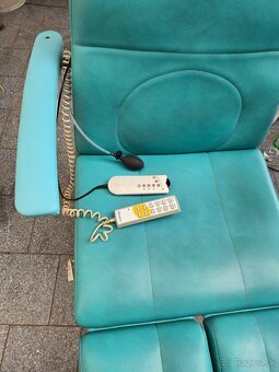 Elektrické pedikérské křeslo AKCE gharieni 3motory zelené - 2