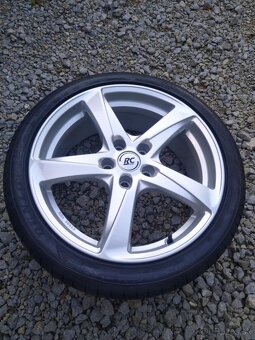 Alu 5 x 112 R 18 + pneu. - 2