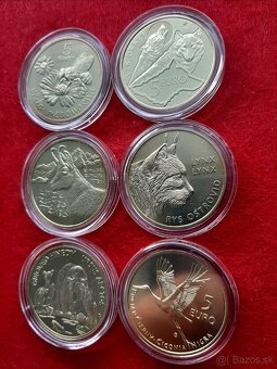 Slovenské 5€ mince - 2
