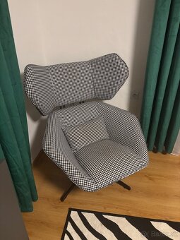 Dizajnové otočné kreslo - 2