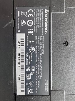 Lenovo ThinkPad Ultra Dock 40A2 - 2