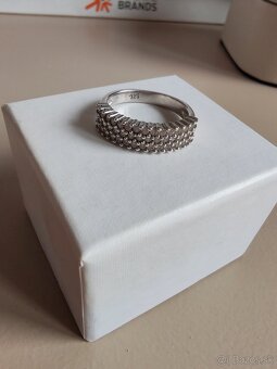 Prstene striebro - 2