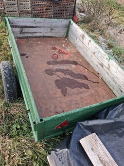 Vlečka za malotraktor - 2