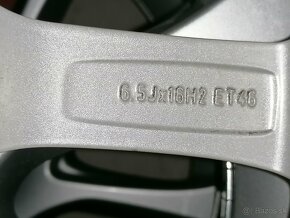 Hliníkové disky Originál Audi 5112 r16 +zimne pneumatiky - 2