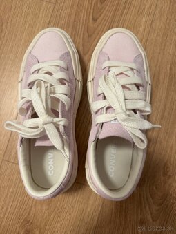 Predám ružové Converse tenisky, veľkosť 38 - 2