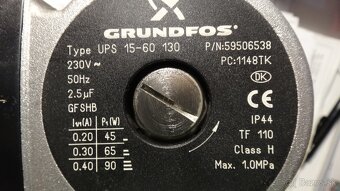 Obehové čerpadlo  GRUNDFOS - 2