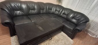 Predám celokoženú sedaciu súpravu - 2